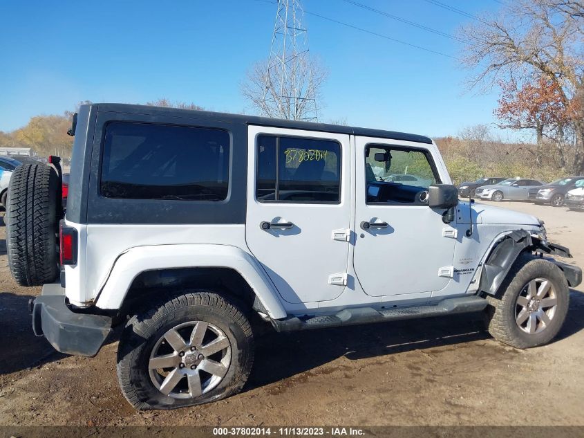2013 JEEP WRANGLER UNLIMITED SAHARA - 1C4BJWEG0DL596715