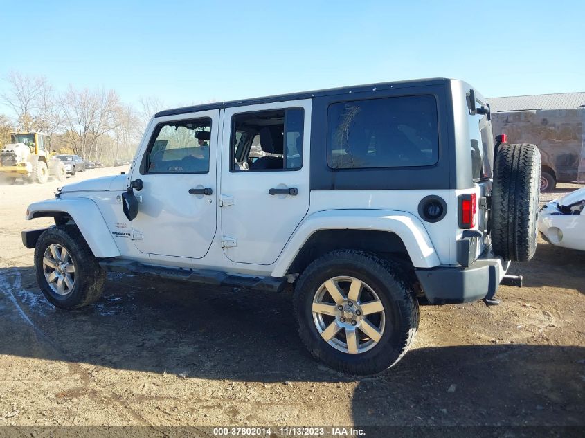2013 JEEP WRANGLER UNLIMITED SAHARA - 1C4BJWEG0DL596715