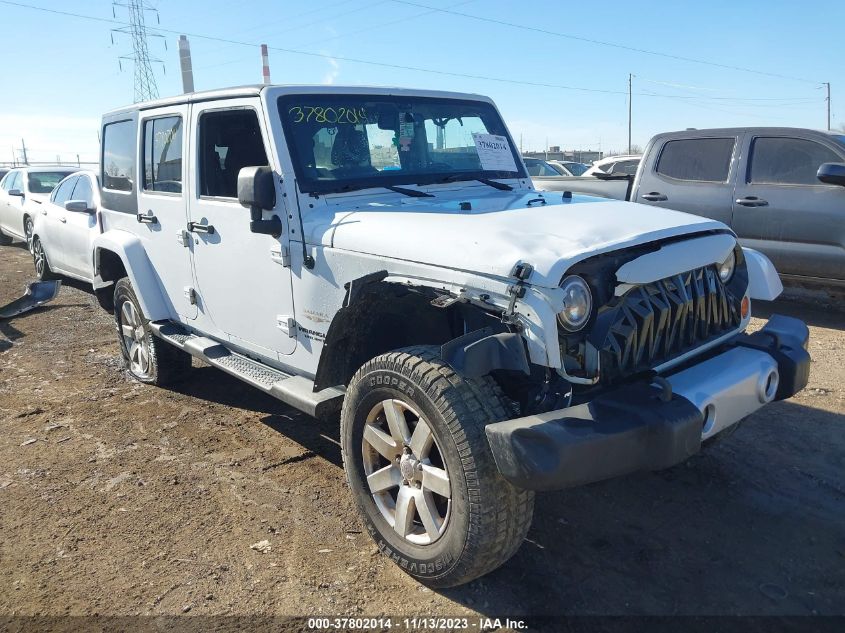 2013 JEEP WRANGLER UNLIMITED SAHARA - 1C4BJWEG0DL596715