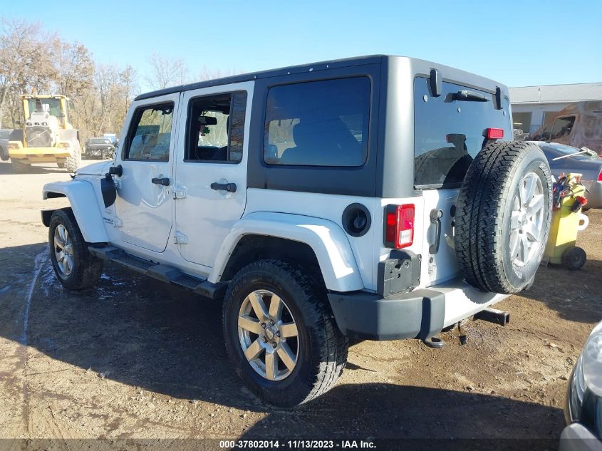 2013 JEEP WRANGLER UNLIMITED SAHARA - 1C4BJWEG0DL596715