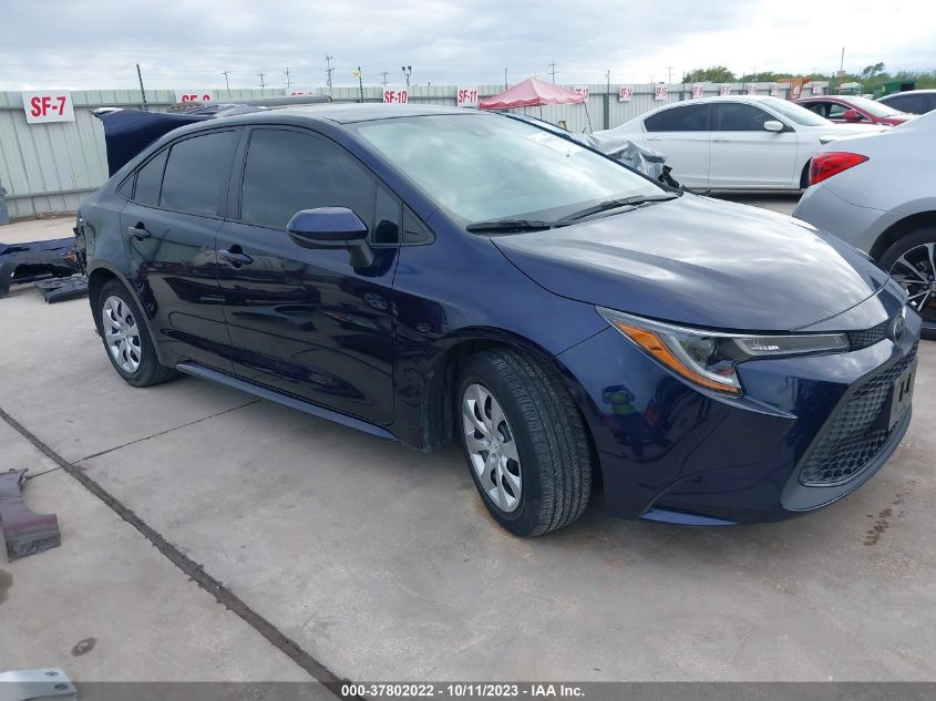 2022 TOYOTA COROLLA LE - 5YFEPMAE6NP281365