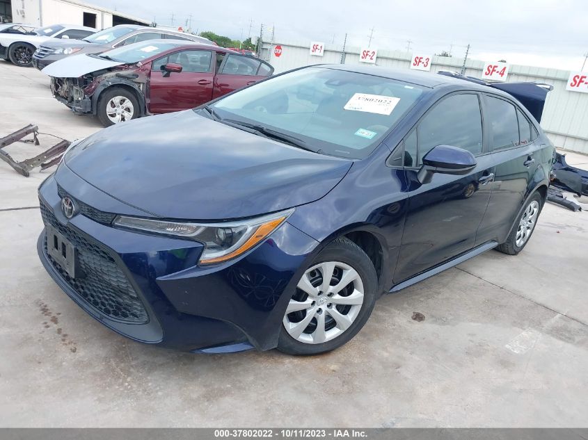 2022 TOYOTA COROLLA LE - 5YFEPMAE6NP281365