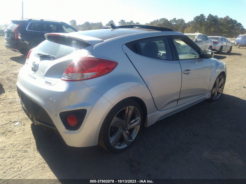 2015 HYUNDAI VELOSTER TURBO - KMHTC6AE3FU236012