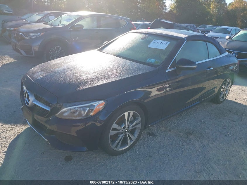 VIN WDDWK4KB6JF608460 2018 MERCEDES-BENZ C-CLASS C 300