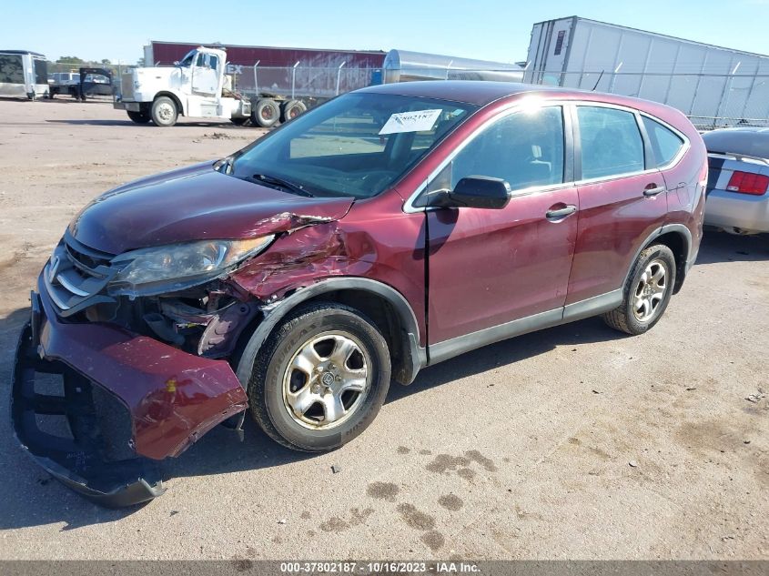 2013 HONDA CR-V LX - 5J6RM4H34DL024818