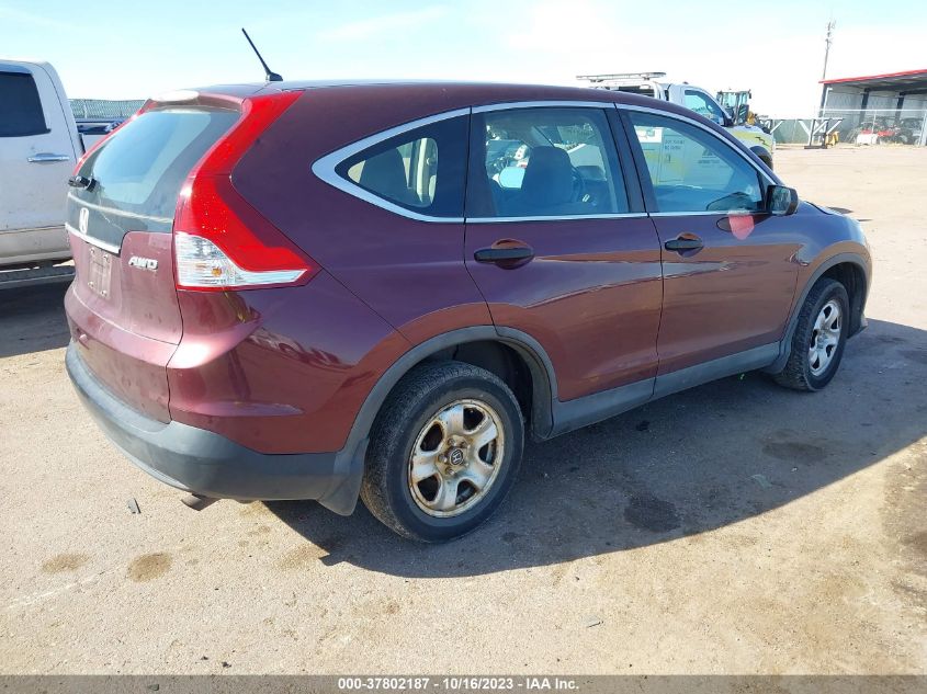 2013 HONDA CR-V LX - 5J6RM4H34DL024818