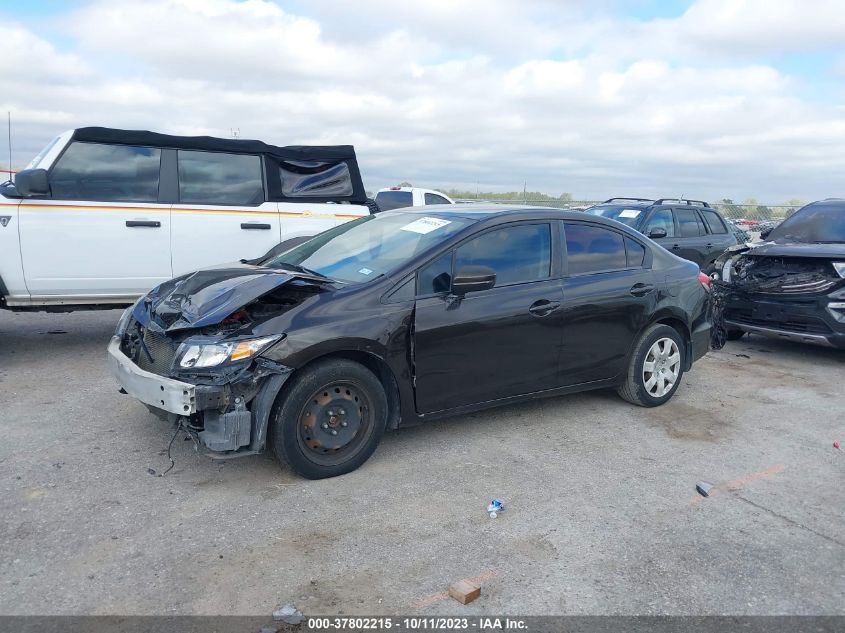 2014 HONDA CIVIC SEDAN LX - 2HGFB2F57EH528948