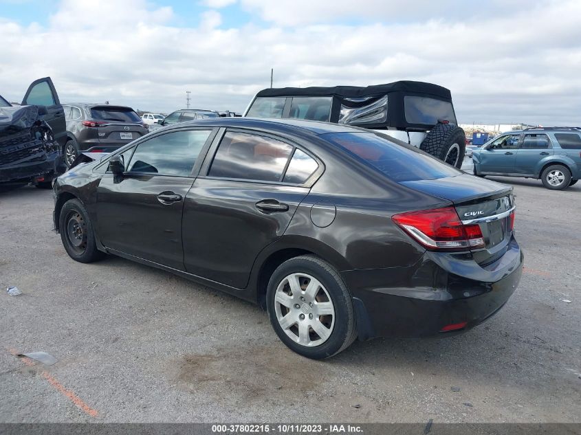 2014 HONDA CIVIC SEDAN LX - 2HGFB2F57EH528948
