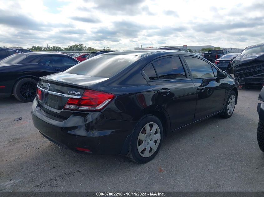 2014 HONDA CIVIC SEDAN LX - 2HGFB2F57EH528948
