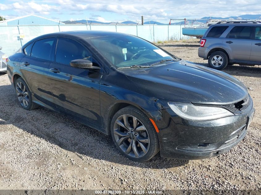 2015 CHRYSLER 200 S - 1C3CCCBG6FN613739