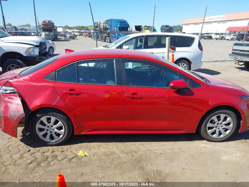 5YFEPMAE7MP241407 Toyota Corolla LE 13