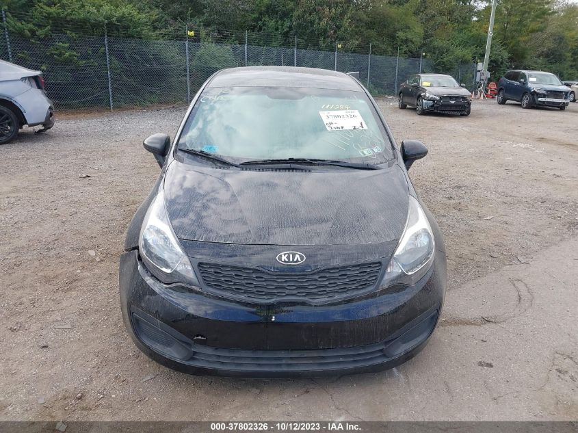 2013 KIA RIO LX - KNADM4A3XD6111287