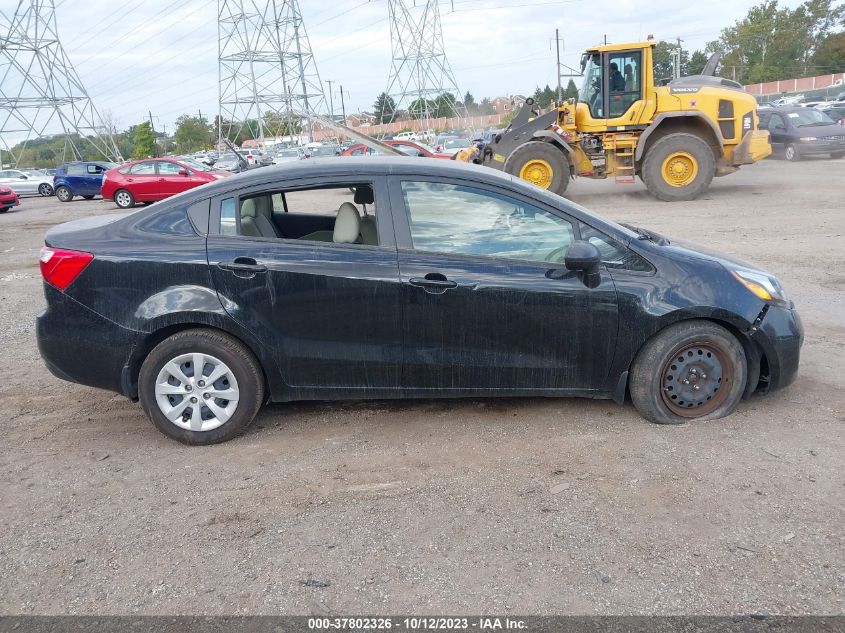 2013 KIA RIO LX - KNADM4A3XD6111287