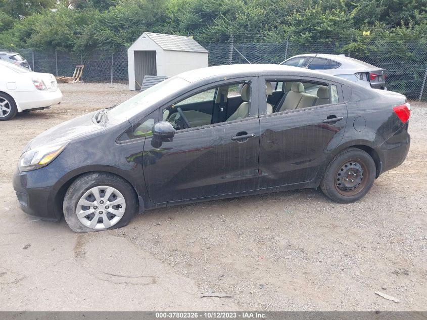 2013 KIA RIO LX - KNADM4A3XD6111287