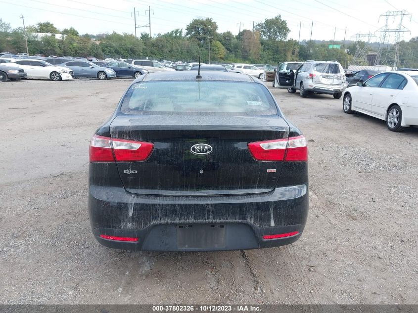 2013 KIA RIO LX - KNADM4A3XD6111287