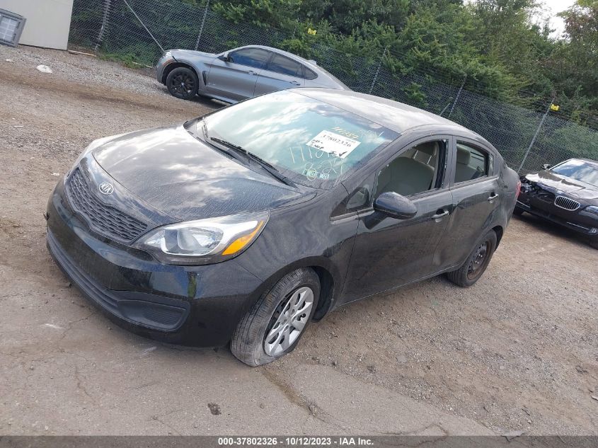 2013 KIA RIO LX - KNADM4A3XD6111287