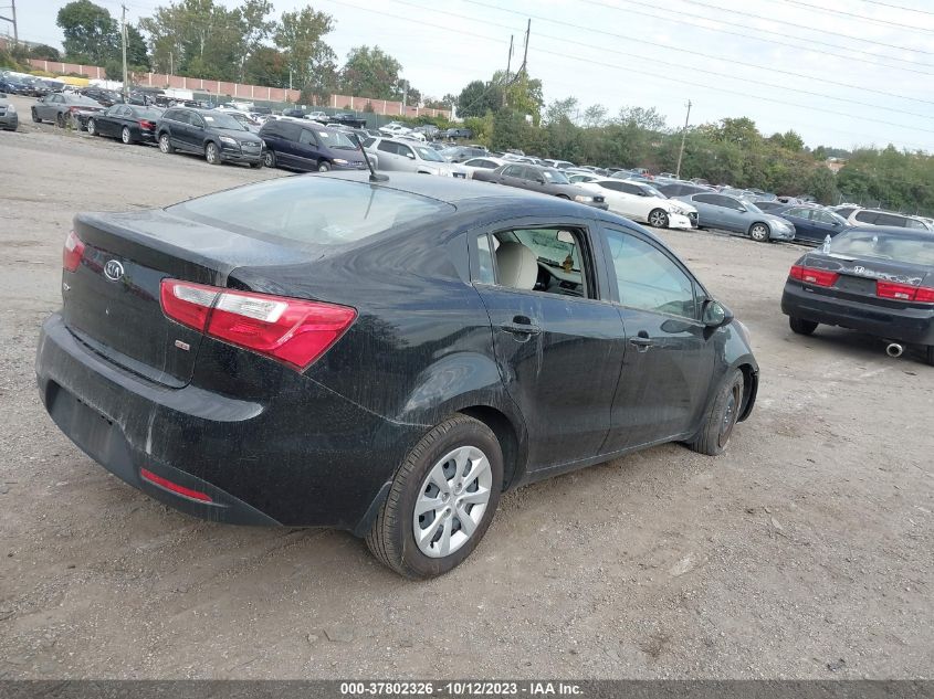 2013 KIA RIO LX - KNADM4A3XD6111287