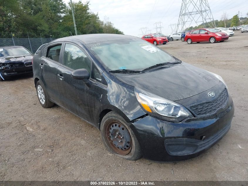 2013 KIA RIO LX - KNADM4A3XD6111287