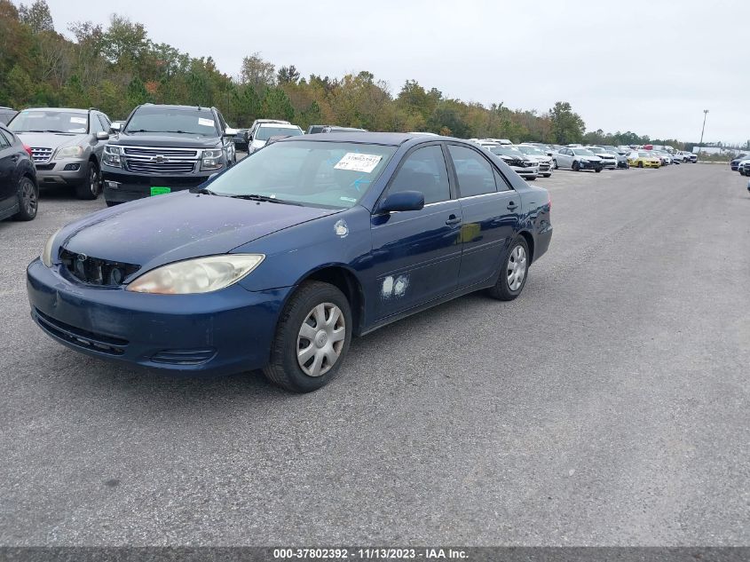 4T1BE32K32U529346 | 2002 TOYOTA CAMRY