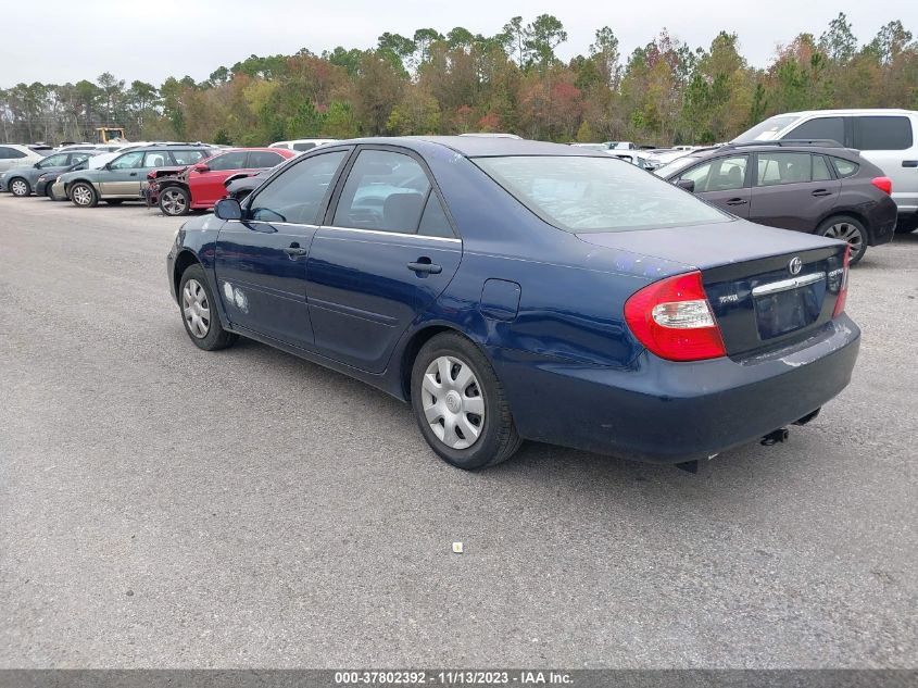 4T1BE32K32U529346 | 2002 TOYOTA CAMRY