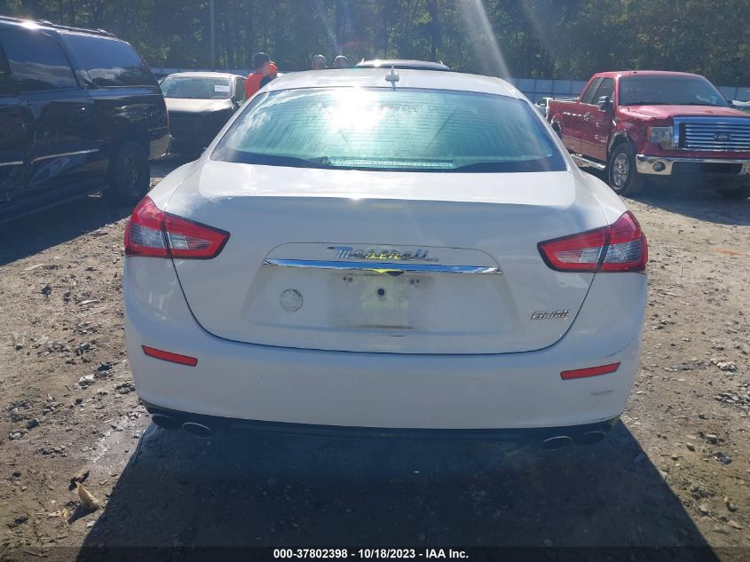 2015 MASERATI GHIBLI ZAM57XSA7F1141582