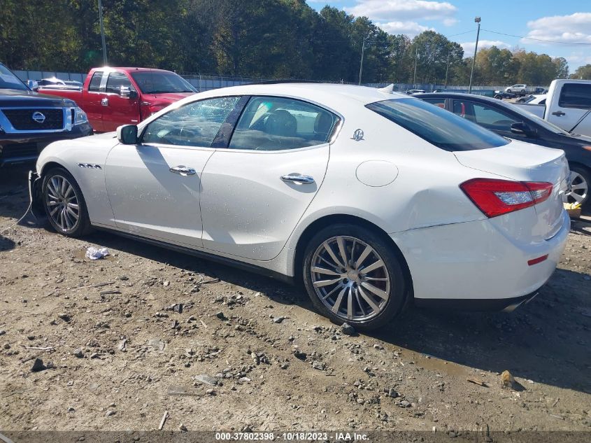 2015 MASERATI GHIBLI ZAM57XSA7F1141582
