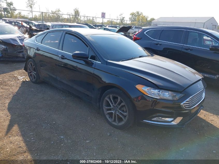 2017 FORD FUSION SE - 3FA6P0H7XHR396172