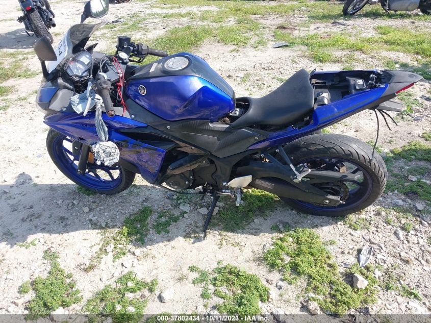 2018 YAMAHA YZFR3 MH3RH06Y3JK017606