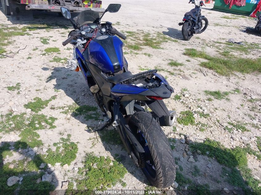 2018 YAMAHA YZFR3 MH3RH06Y3JK017606