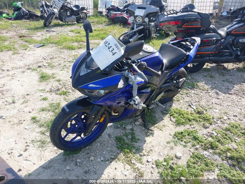 2018 YAMAHA YZFR3 MH3RH06Y3JK017606