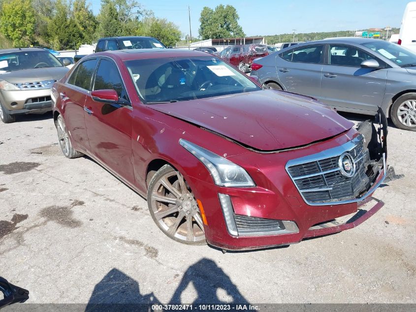 2014 CADILLAC CTS LUXURY - 1G6AR5SX9E0191686