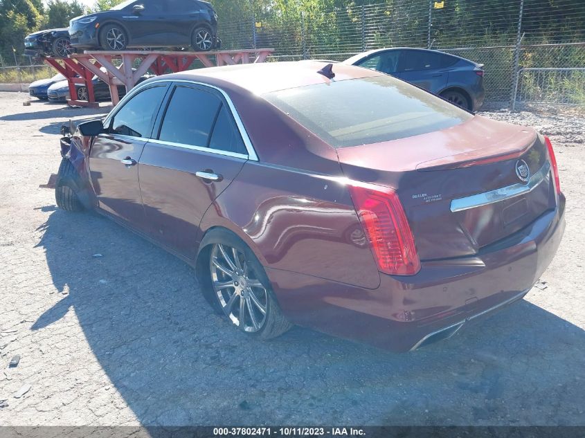 2014 CADILLAC CTS LUXURY - 1G6AR5SX9E0191686