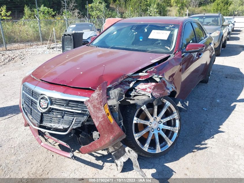 2014 CADILLAC CTS LUXURY - 1G6AR5SX9E0191686