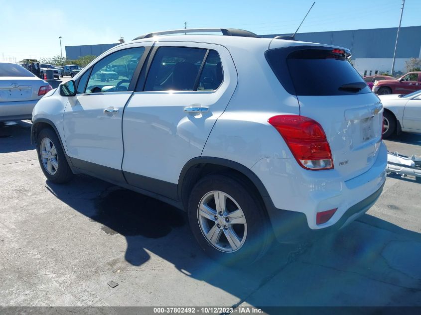 VIN KL7CJLSB9JB657182 2018 CHEVROLET TRAX 1LT