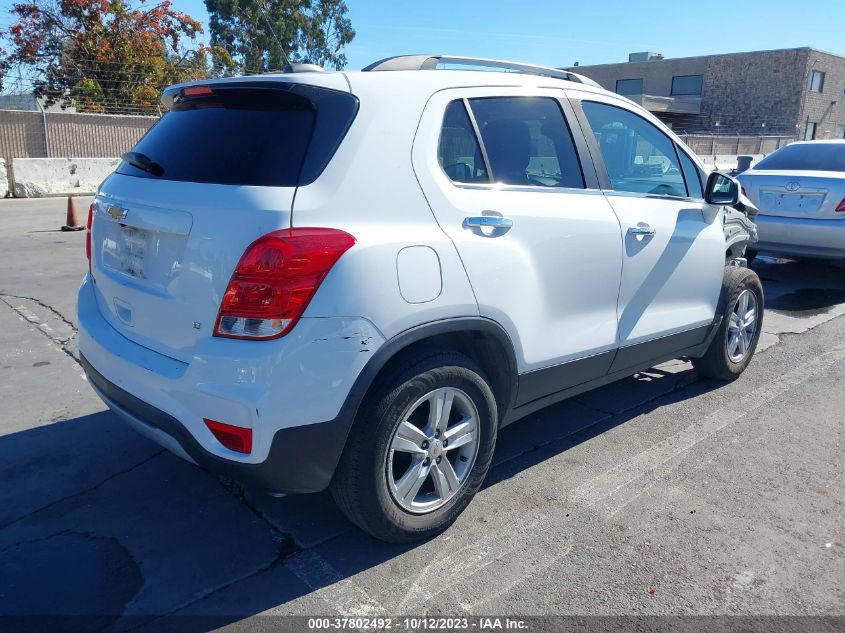 VIN KL7CJLSB9JB657182 2018 CHEVROLET TRAX 1LT