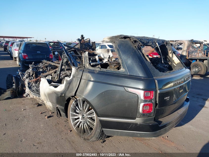 VIN SALGS2RU8NA469745 2022 LAND ROVER RANGE ROVER WESTMINSTER