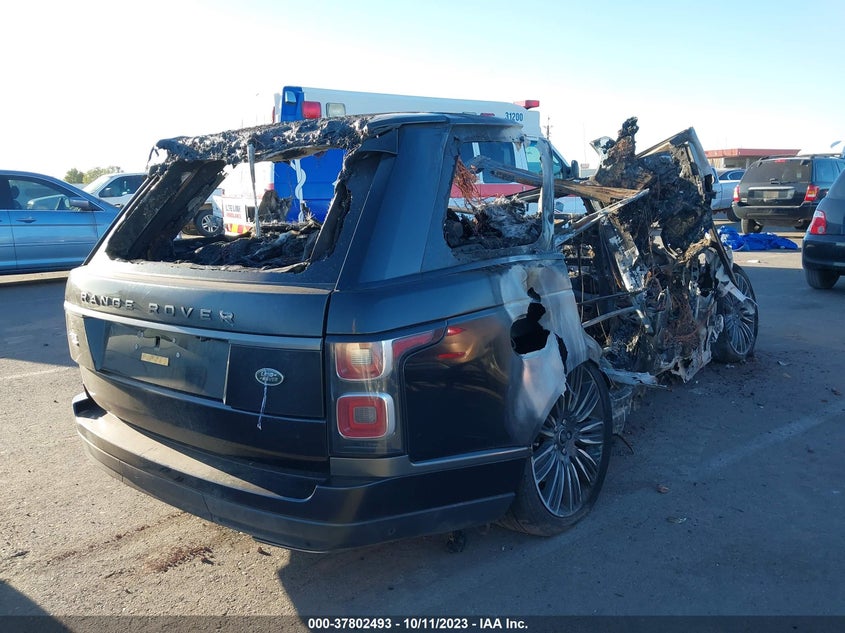 VIN SALGS2RU8NA469745 2022 LAND ROVER RANGE ROVER WESTMINSTER