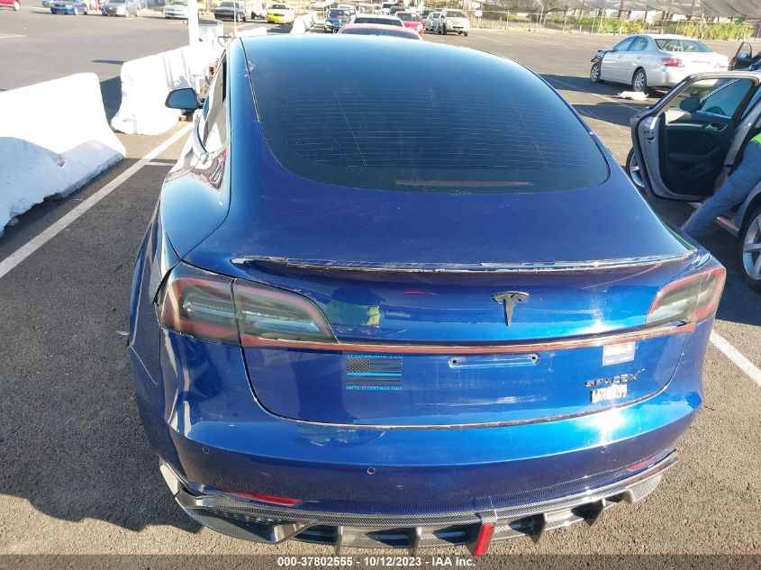 2022 TESLA MODEL 3 - 5YJ3E1EA4NF375257