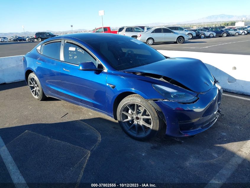 2022 TESLA MODEL 3 - 5YJ3E1EA4NF375257