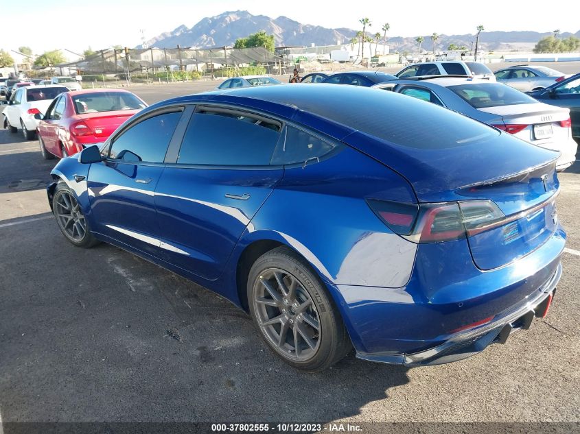 2022 TESLA MODEL 3 - 5YJ3E1EA4NF375257