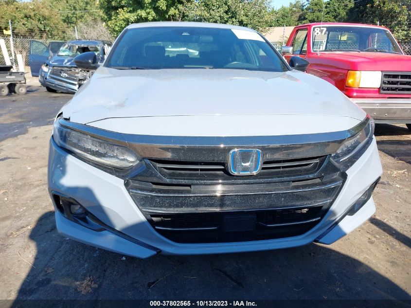 1HGCV3F24NA009666 Honda Accord Hybrid SPORT 12