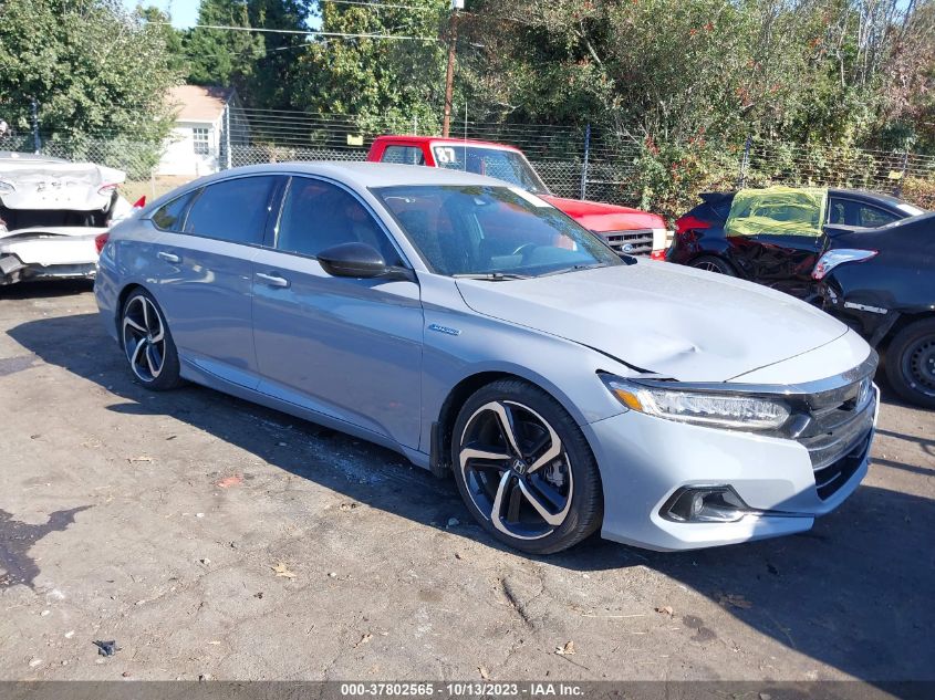 1HGCV3F24NA009666 Honda Accord Hybrid SPORT