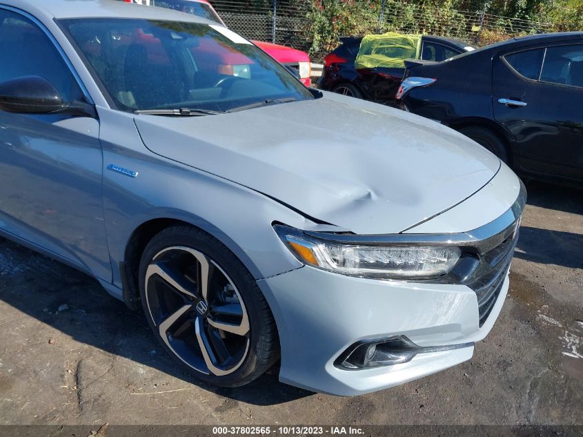 1HGCV3F24NA009666 Honda Accord Hybrid SPORT 6