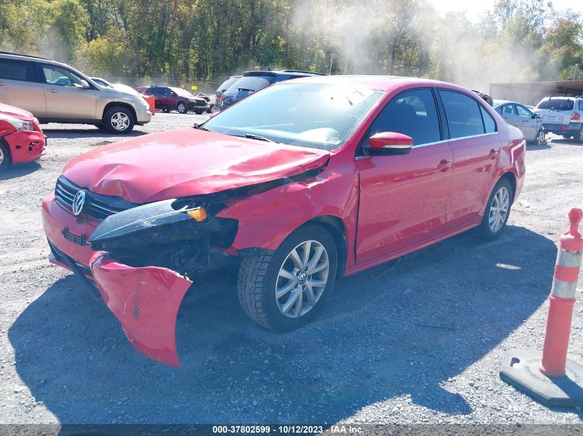 2014 VOLKSWAGEN JETTA SEDAN SE 3VWD17AJ6EM430695