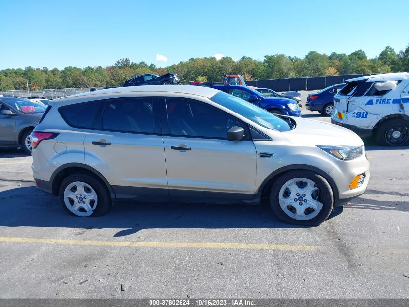 2018 FORD ESCAPE S - 1FMCU0F77JUB66981