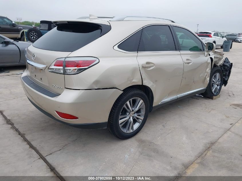 2015 LEXUS RX 350 - 2T2ZK1BA6FC204633