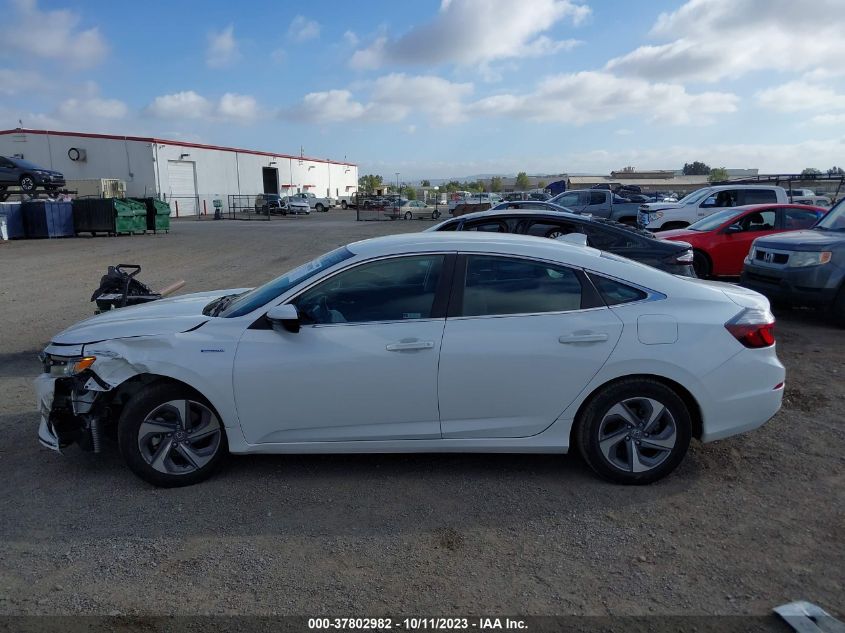 2020 HONDA INSIGHT EX - 19XZE4F50LE014057