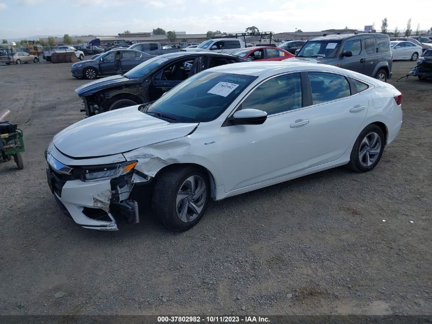 2020 HONDA INSIGHT EX - 19XZE4F50LE014057