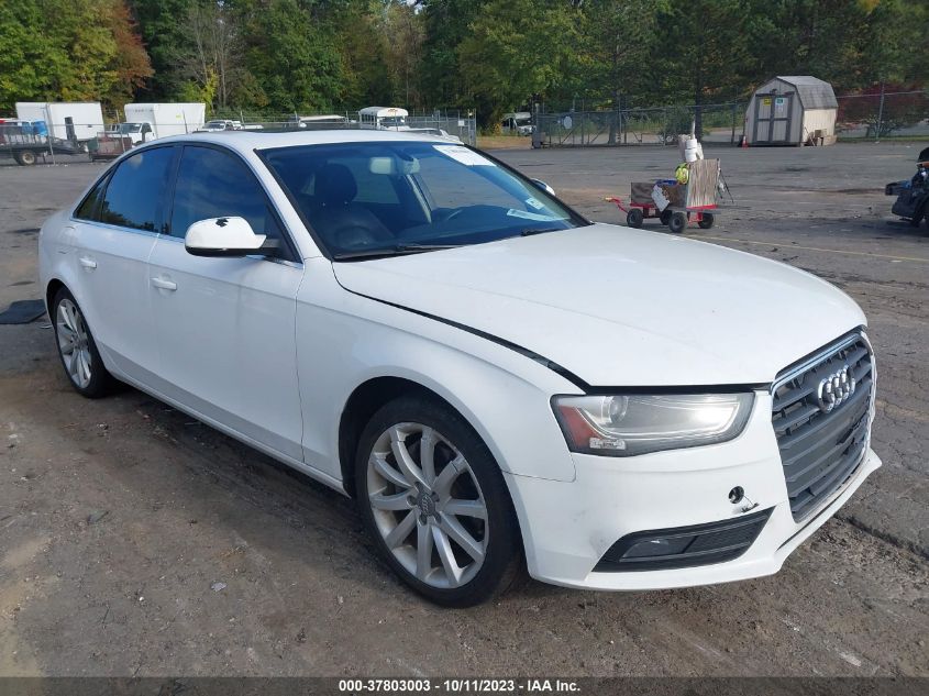 2013 AUDI A4 PREMIUM PLUS - WAUFFAFL7DN005363