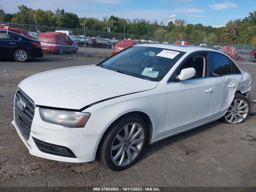2013 AUDI A4 PREMIUM PLUS - WAUFFAFL7DN005363